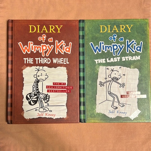 Diary of the Wimpy kid books 3 and 7 hardcover - Picture 1 of 2